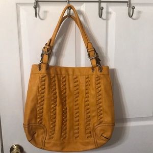 Mustard yellow purse